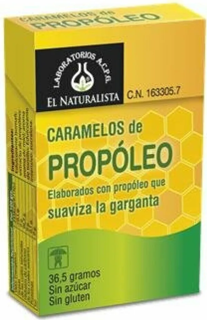 Propolis pour la Gorge El Natural 20 Uds - Confort Hivernal Naturel