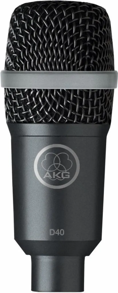 Microphone Instrument AKG D40 Haute Pression pour Tom et Caisse Claire