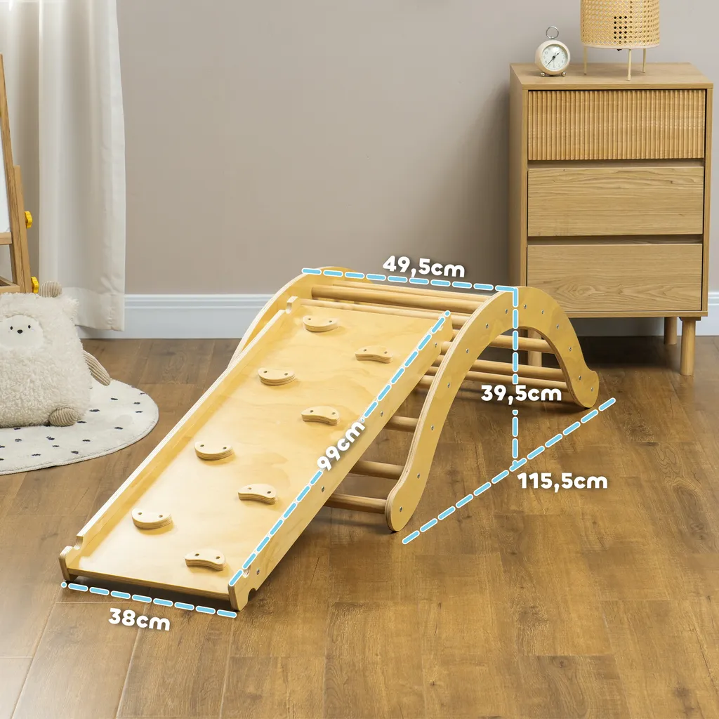 Jouet d'escalade 4 en 1 pour stimuler la motricité des petits - 3