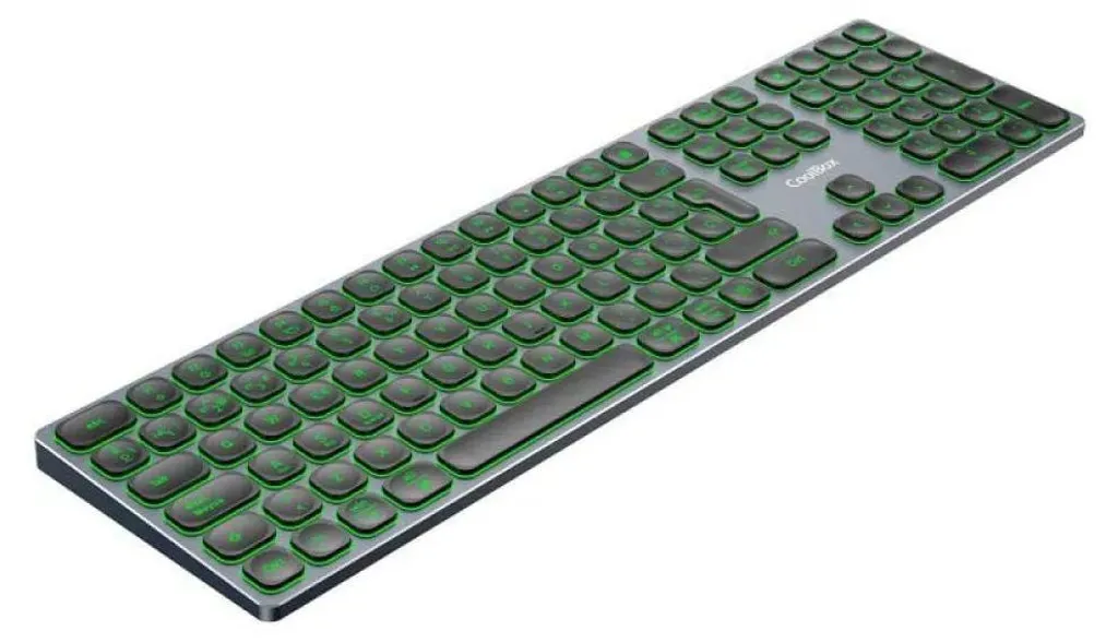 Clavier rétroéclairé silencieux CoolBox COO-TEW02-BKB multi-mode - 3