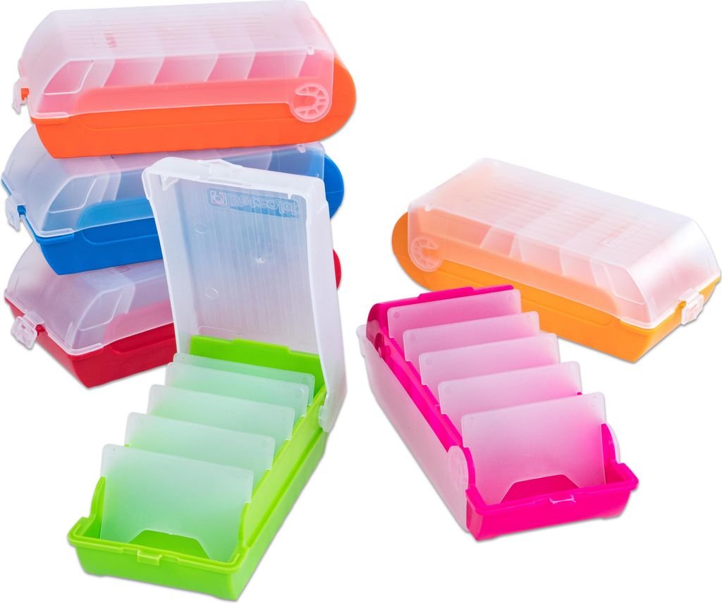 Betzold, Karteikästen, 6er-Set, ohne Kärtchen, Produktbild 1