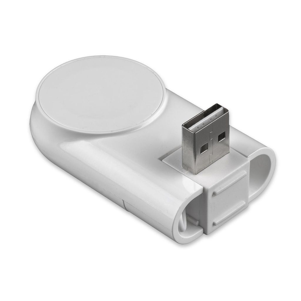 4smarts Induktiver Ladeadapter 4-Way fr Apple Watch Series 1/2/3/4/5 - Weiss