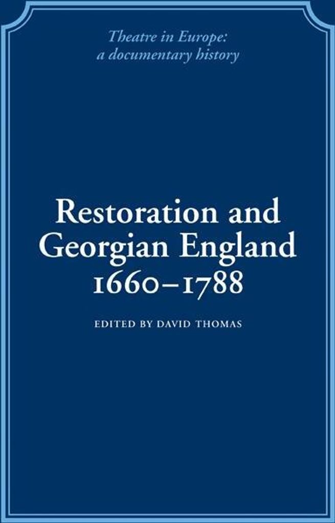 Restoration and Georgian England 1660-1788