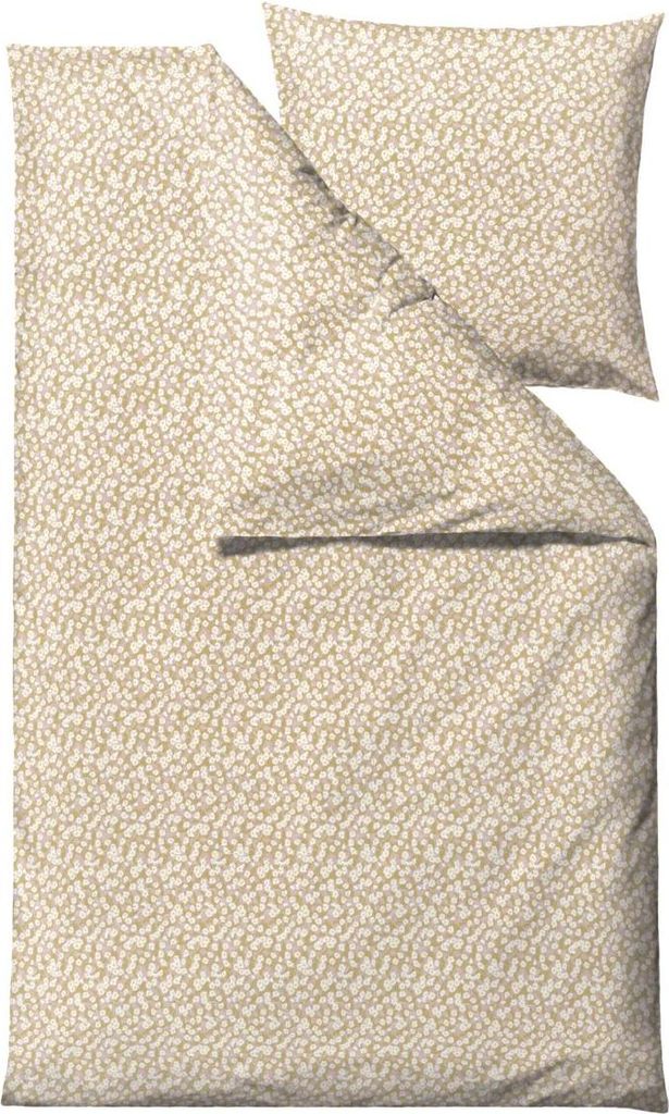 Södahl Bettwäsche 135x200 und 80x80 skandinavisches Design Blumen Bellis straw rosé