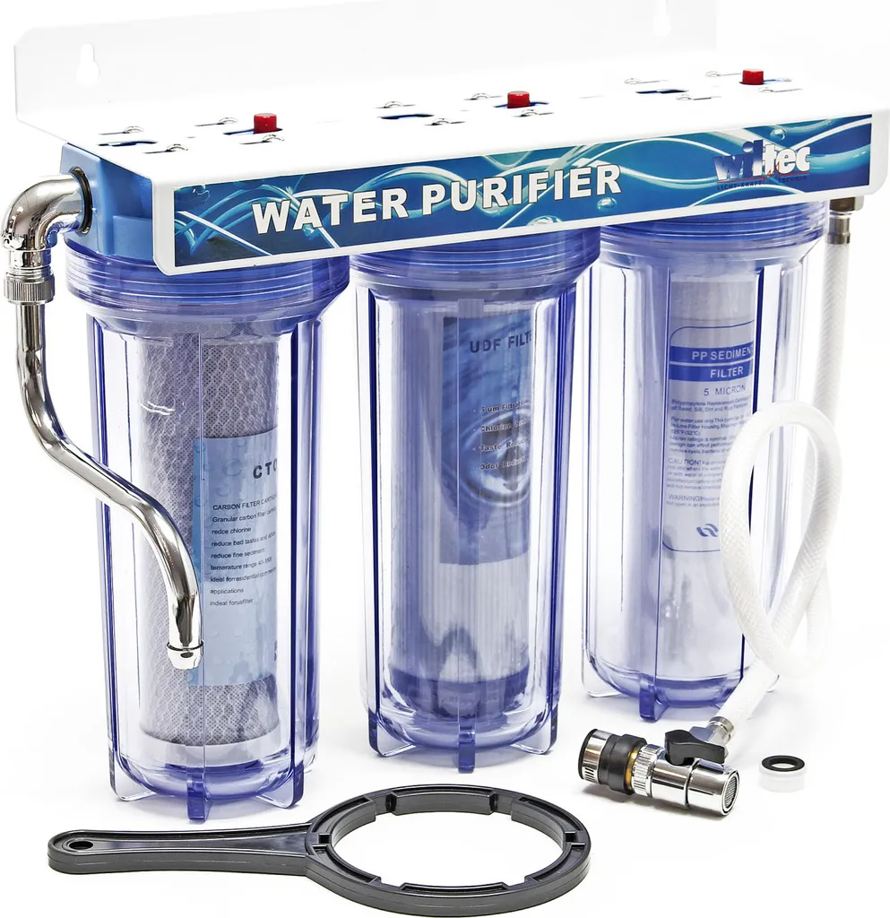 Filtre à eau 600 L/h contre pesticides et bactéries Naturewater 3/4