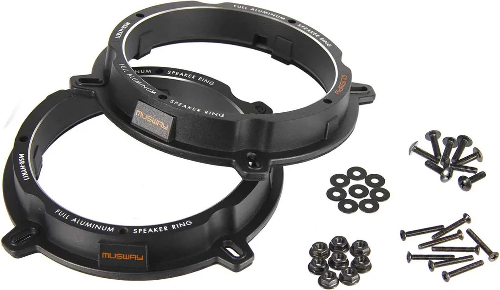 Support haut-parleur 165mm adaptateur pour portière Hyundai et Kia
