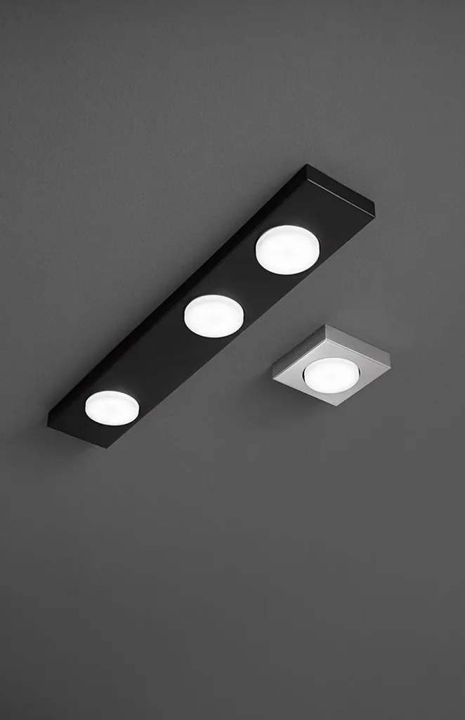 Illumina con Stile: Plafoniera Perenz Bottone Nera 60cm per Interni