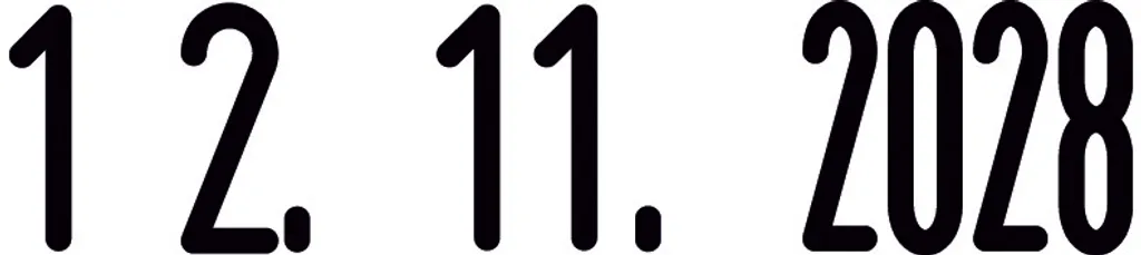 Timbre Dateur Manuel à Molettes COLOP 15000 Format Numérique - 2