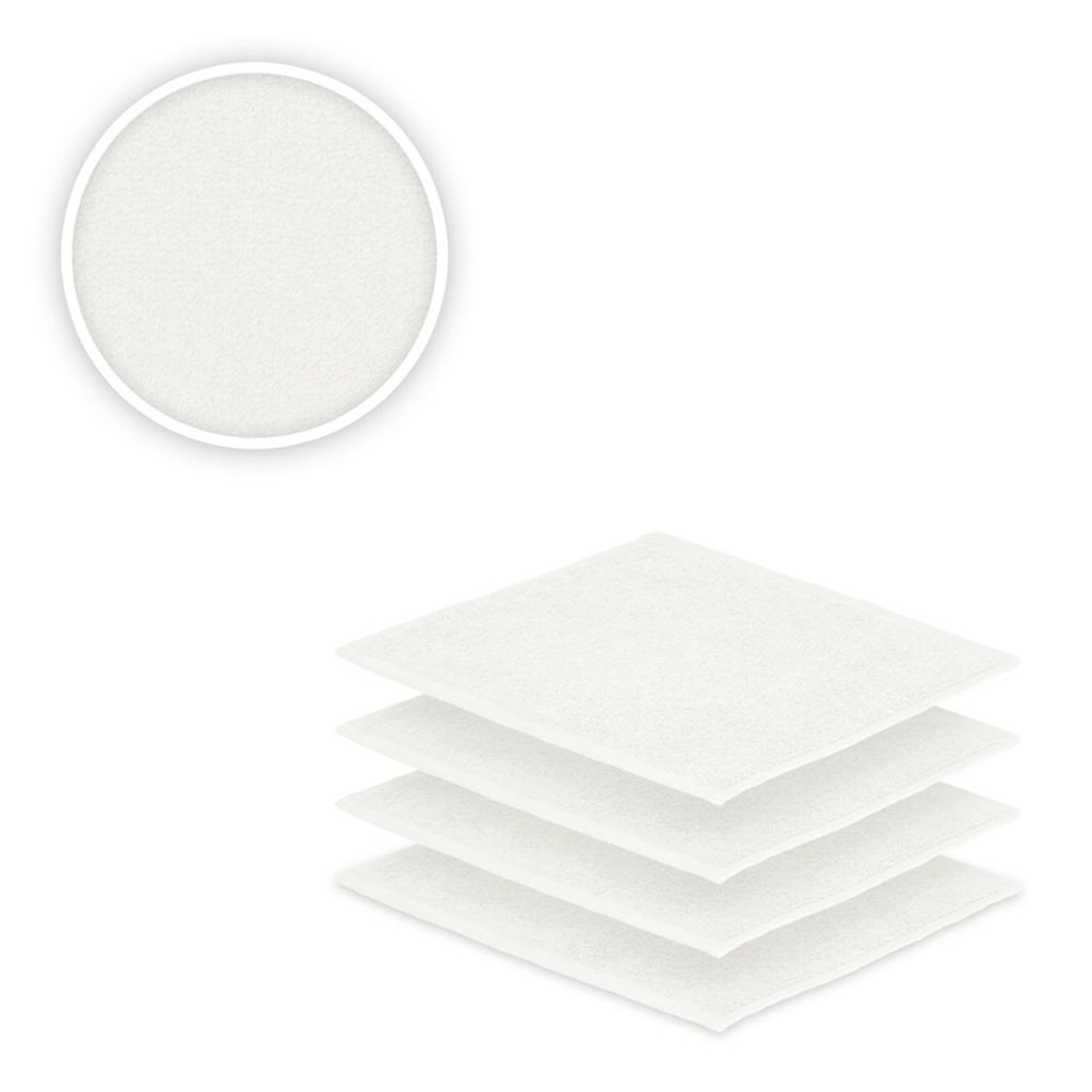 Seiftücher 4er Set 30x30 cm