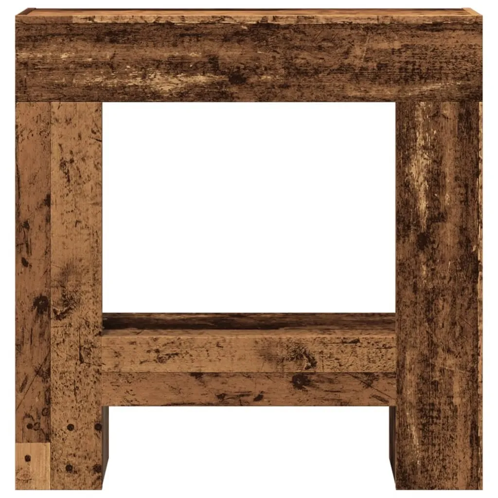 Habillage cheminée pour mur vide : la solution déco aspect bois