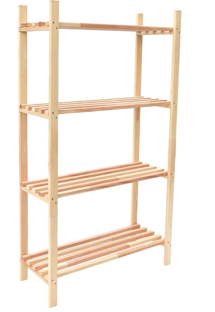 ROJAPLAST Dřevěný regál 75 x 30 x 120 cm ROJAPLAST 1376 Obrázek produktu 