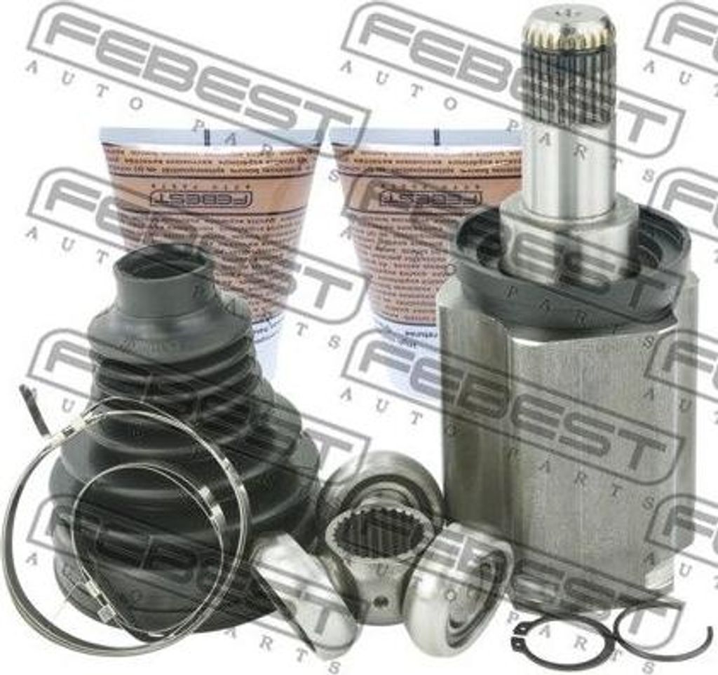 FEBEST 1911-E70LH Gelenksatz, Antriebswelle OE 31607545125 kompatibel mit X5, X6