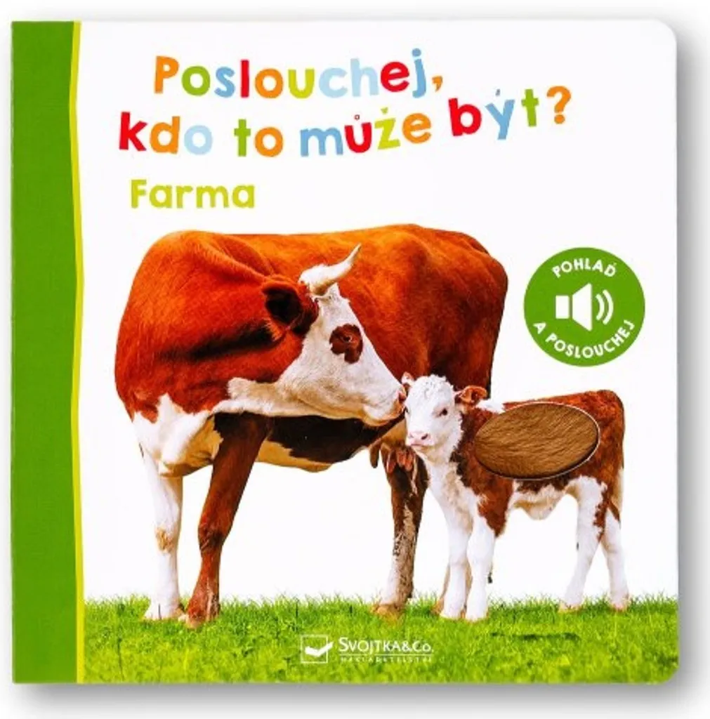 Livre d'éveil sensoriel Farma avec sons d'animaux réalistes et carton