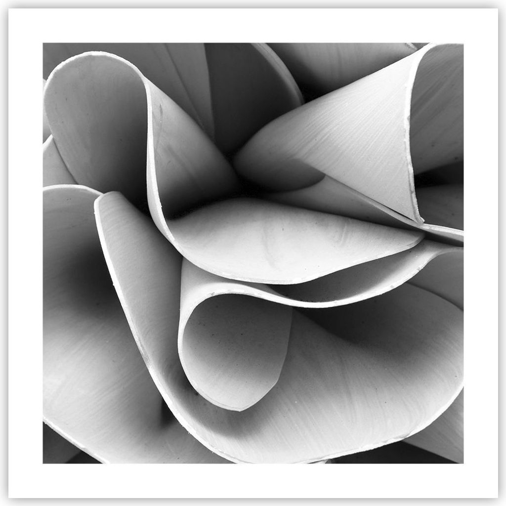 Poster - Poster ohne Rahmen - Material Ornament Stück - 50x50 cm - Wand Bild - Wanddeko - Wandbilder - Kunstposter - Wandposter - Bilder - Kunstdr...