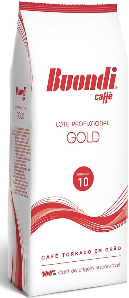 Nestlé Buondi Caffè Gold Espresso 1kg ganze Kaffeebohnen Produktbild 