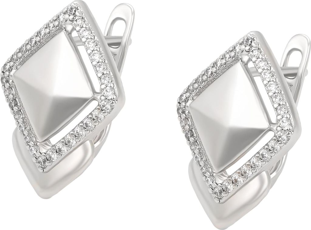joella damen ohrringe - silber, one size