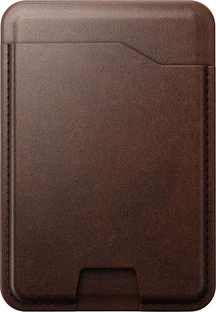 Leder Mag Wallet mit Apple Find My Tracking - Brown Produktbild 