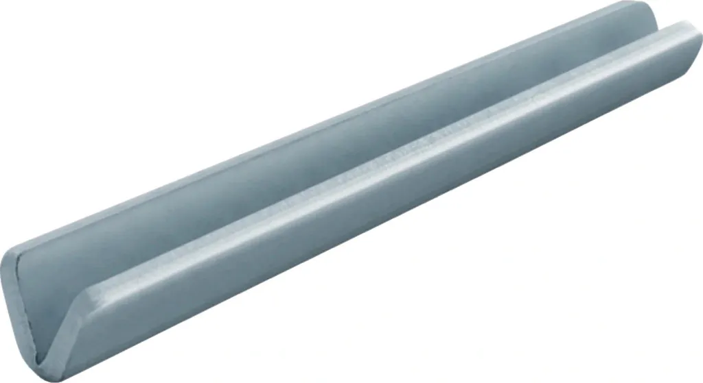 Cale de fixation en acier galvanisé robuste pour collier Pluvia