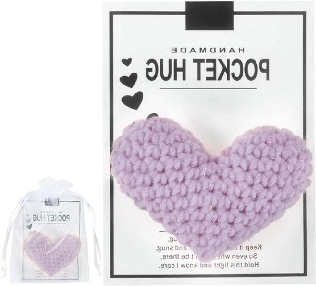 Cœur de Lila Trostspender cadeau pour examen et courage format de poche