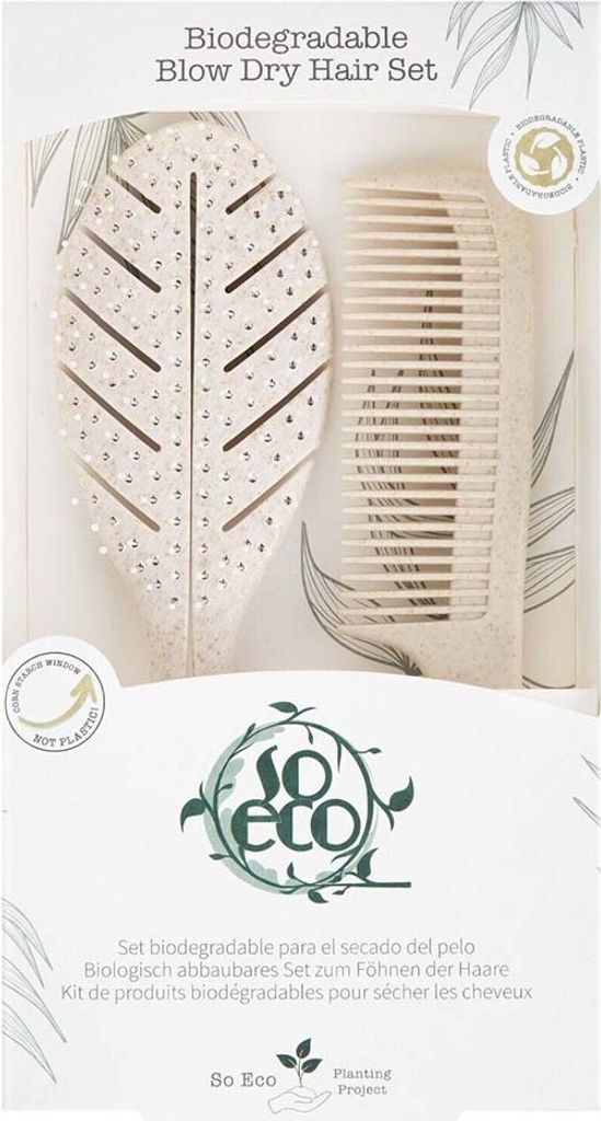 So Eco Biodegradable Blow Dry Hair Set