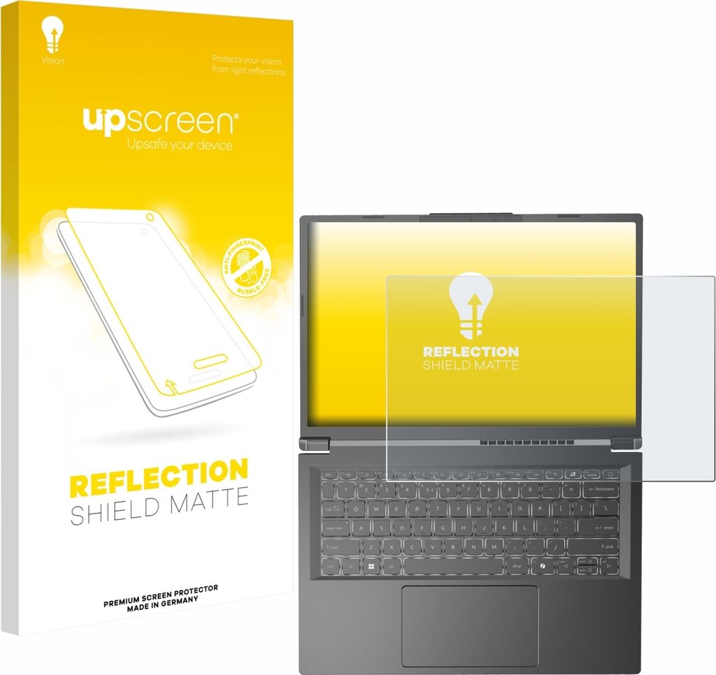 upscreen Schutzfolie für Acer Aspire 14 AI Displayschutz Displayschutzfolie Folie Matt Entspiegelungsfolie