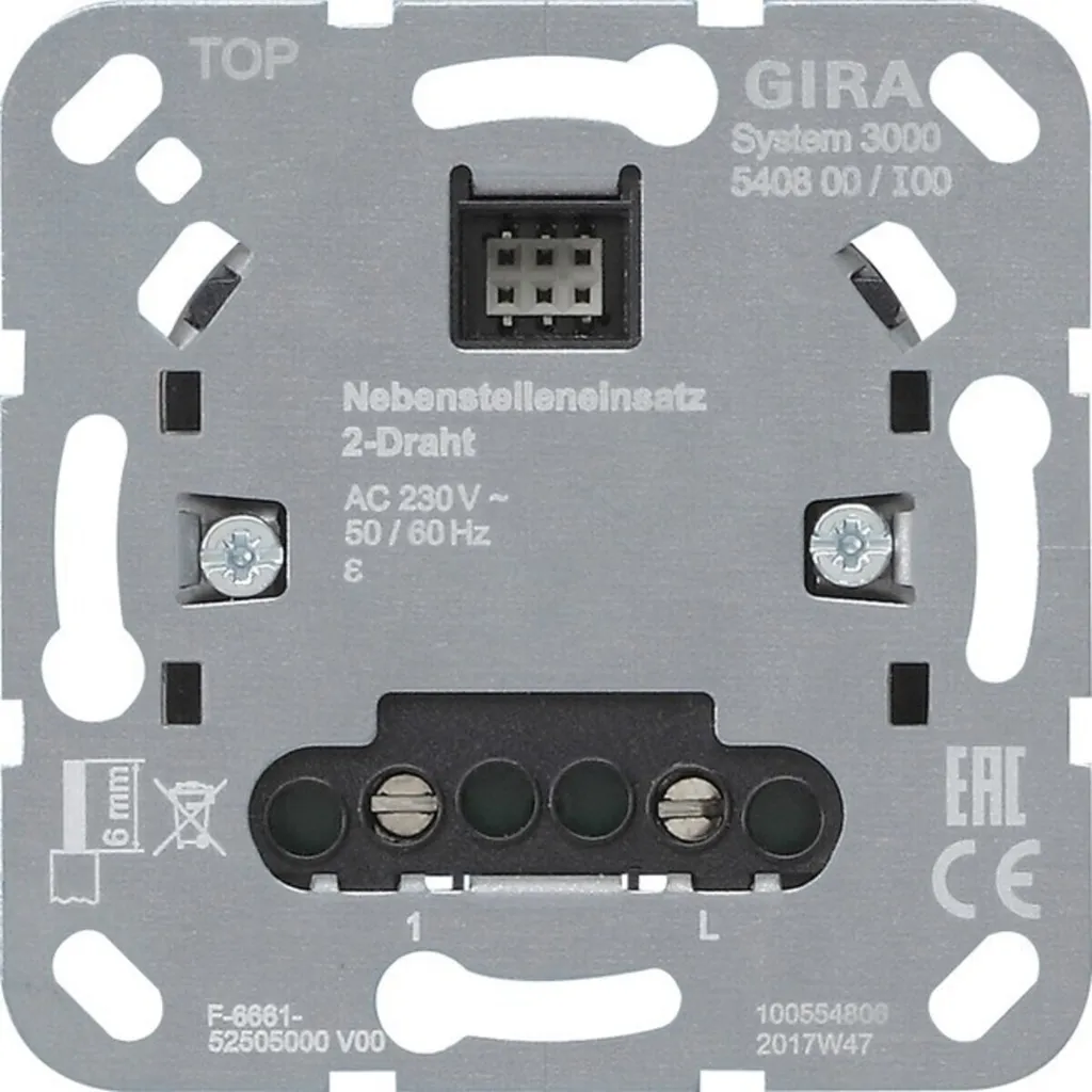 Remplacer votre insert défectueux par le Nebenstelleneinsatz 540800