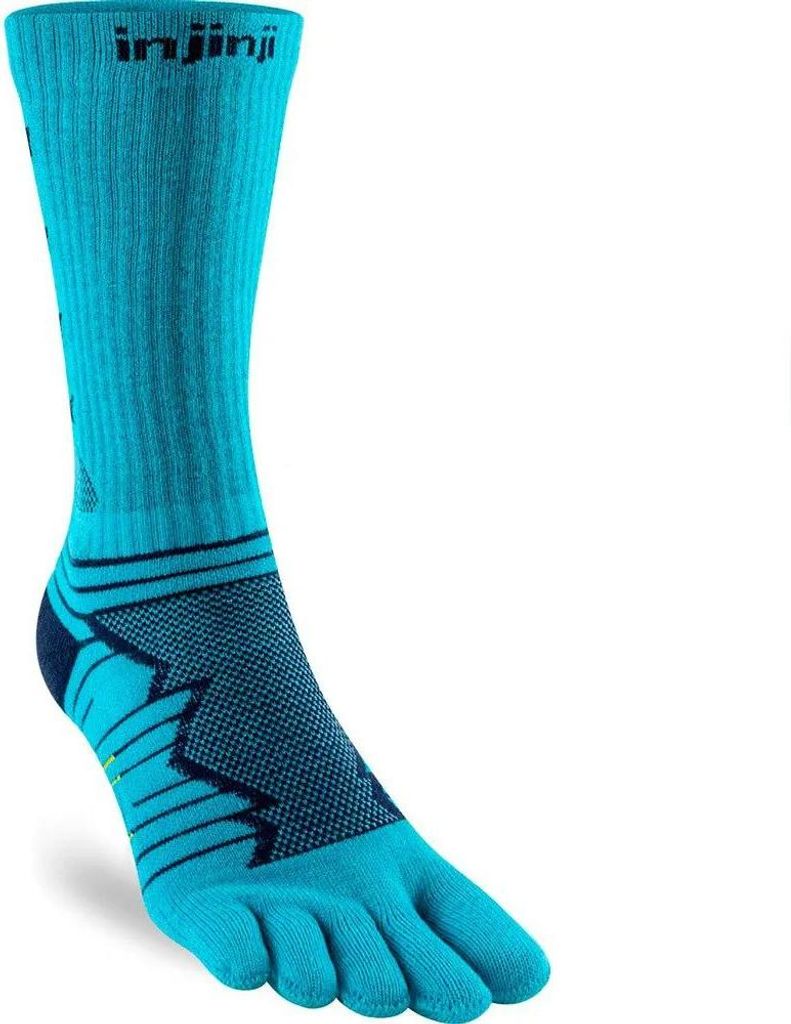 Injinji Ultra Run Crew Socken Blau EU 37-40 Blau EU 37-40