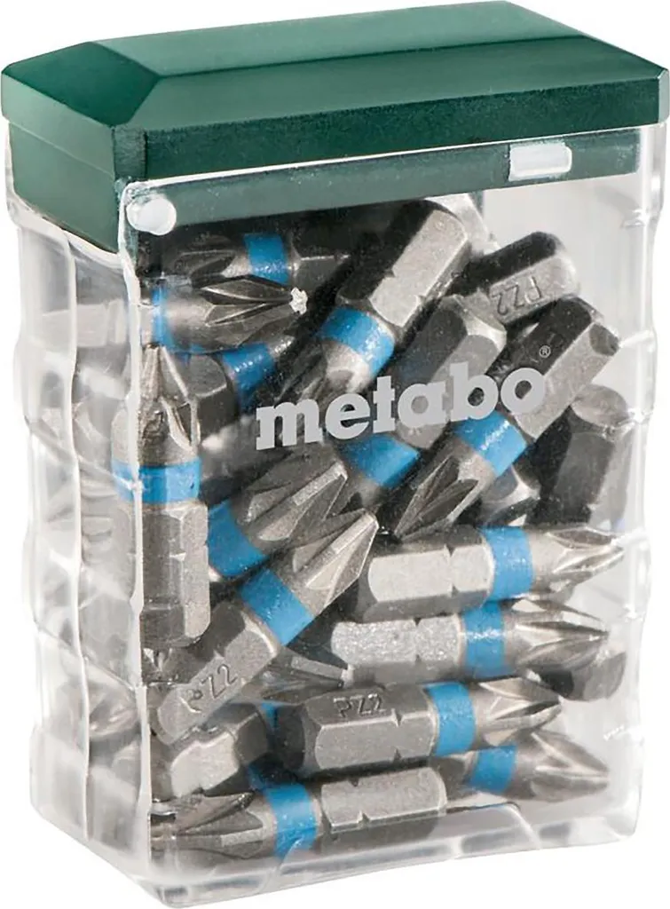 Metabo Bit Box PZ2 25mm 25pz - Inserti S2 Professionali per Avvitatore