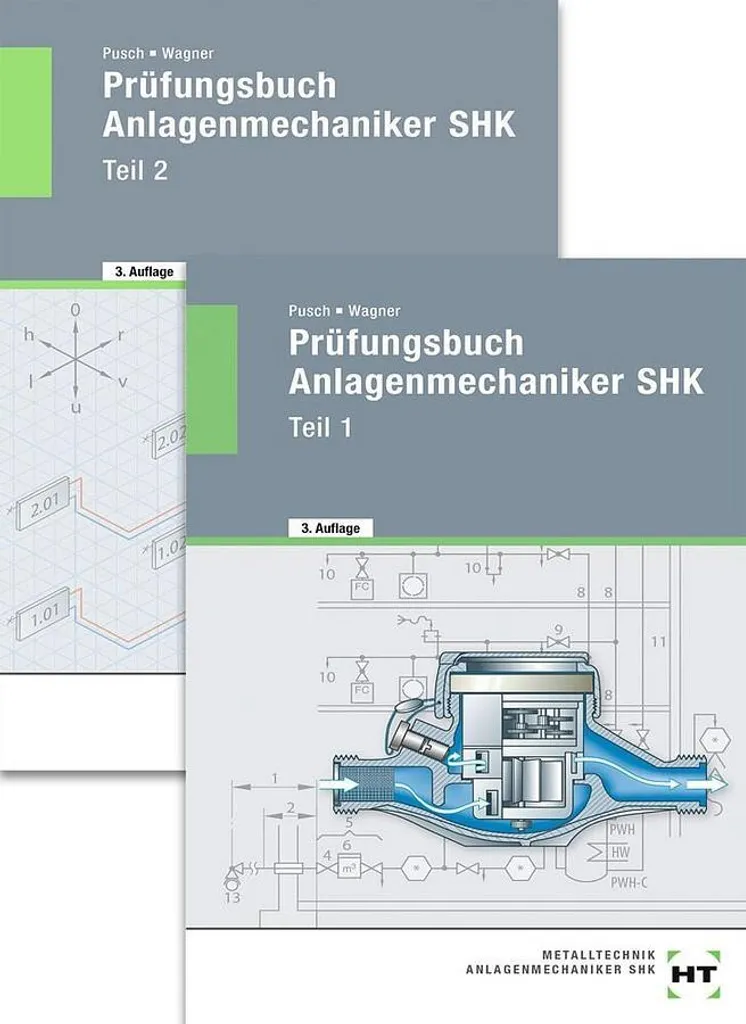 Pack Examen Anlagenmechaniker SHK avec Corrigés et Schémas Techniques
