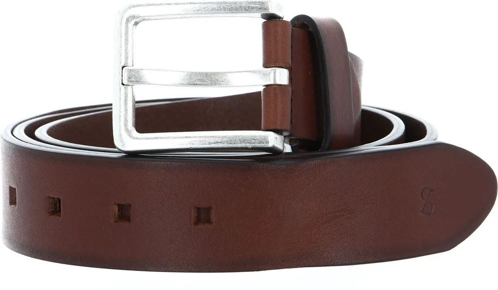 SADDLER Ribe Belt Brown W85: Un Compagno di Viaggio in Vera Pelle
