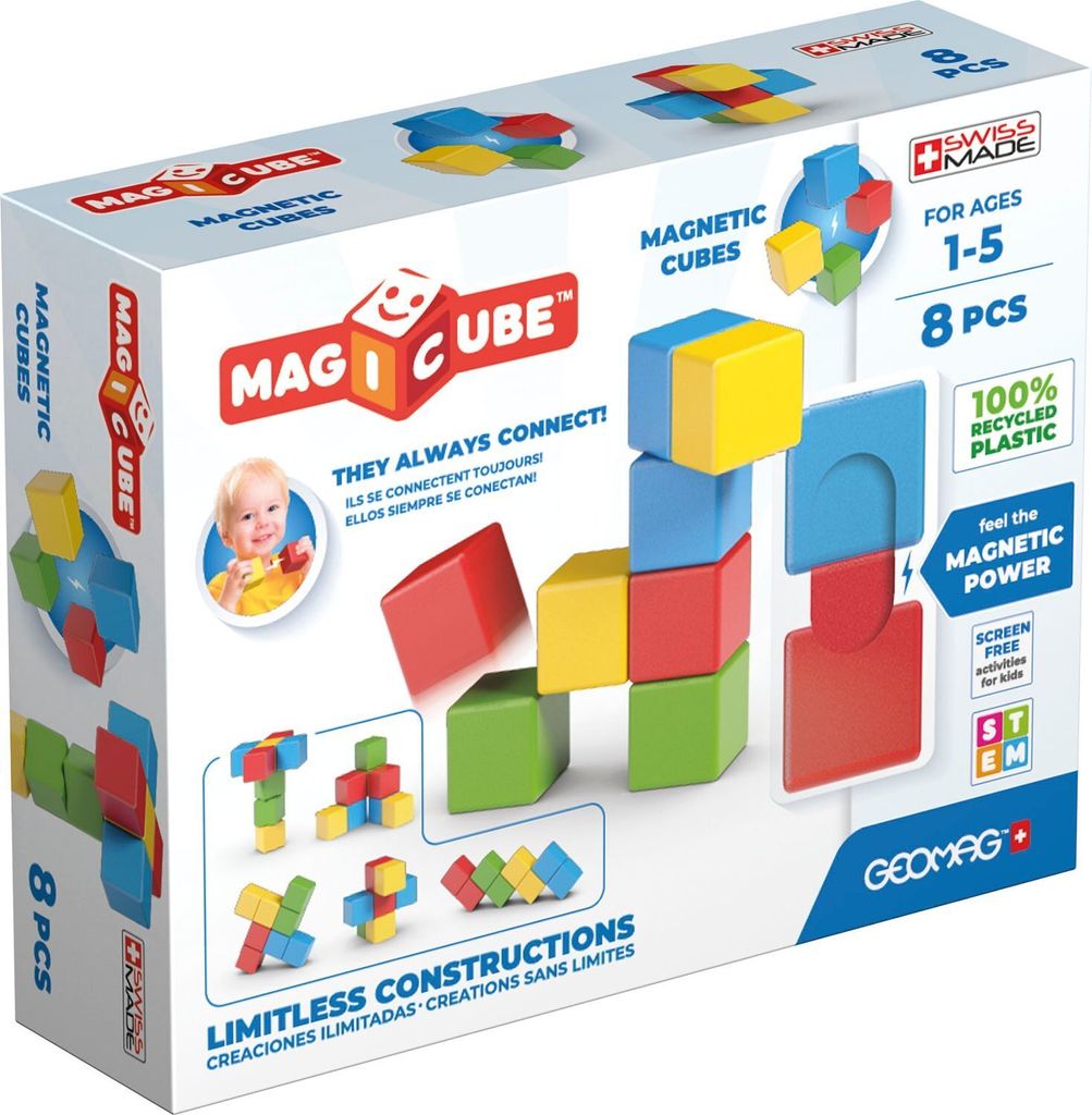 Geomag MagiCube FullColor Recycled Try me, Hračka s Obrázok produktu 