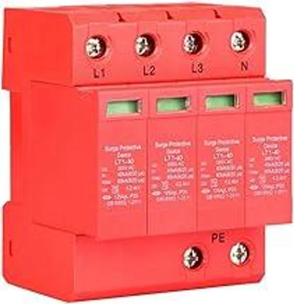 SPD Protezione Fulmini 4P 40KA 385V - Sicurezza Impianto Elettrico