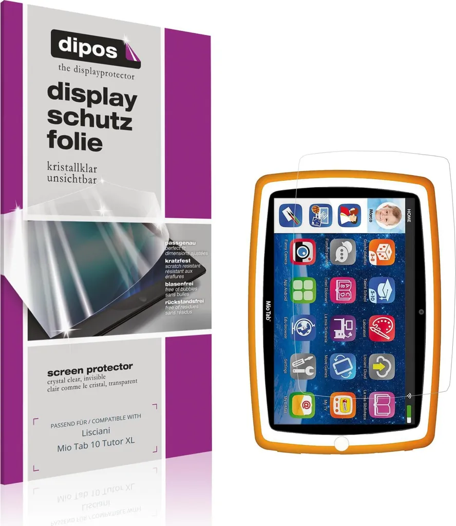 Recensione Pellicola Lisciani Mio Tab 10 Tutor XL - 2x dipos Claro