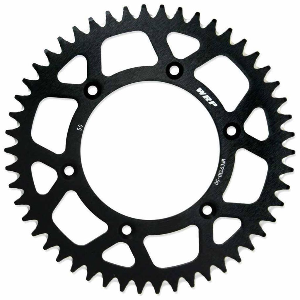 Wrp Rear Sprocket Suzuki Rm 80/yamaha Yz 80 1983-2018 Black 47t