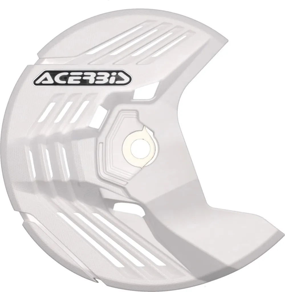 Protège Disque de Frein Acerbis Linear 280mm Blanc pour Moto Enduro