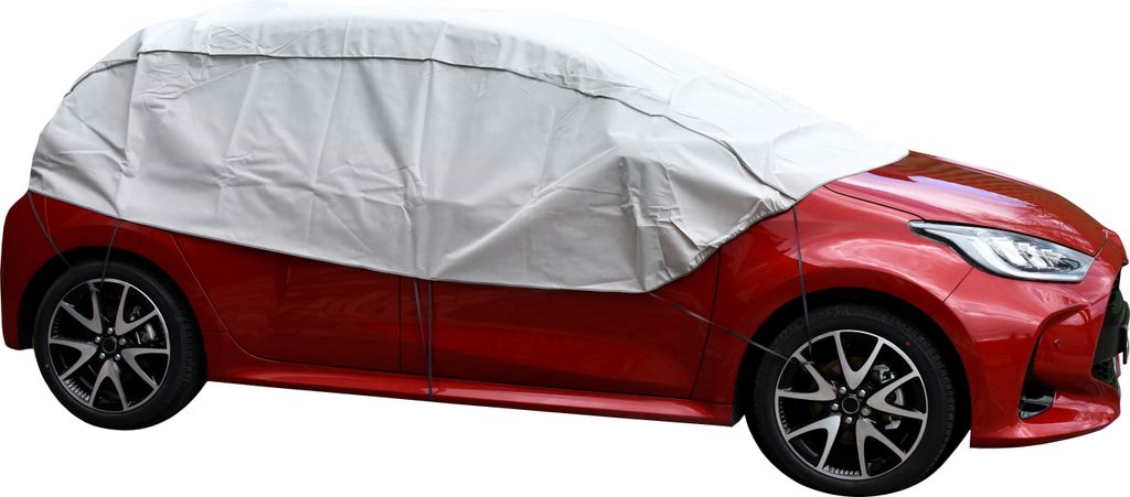 Halbgarage Scheibenschutz Autoabdeckung kompatibel mit Peugeot 207 Scheibenabdeckung