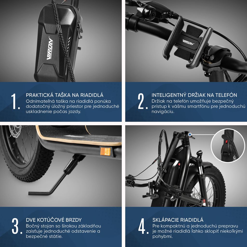 Elektrický skúter s homologizáciou ABE E-scooter Elektrický Obrázok produktu 6