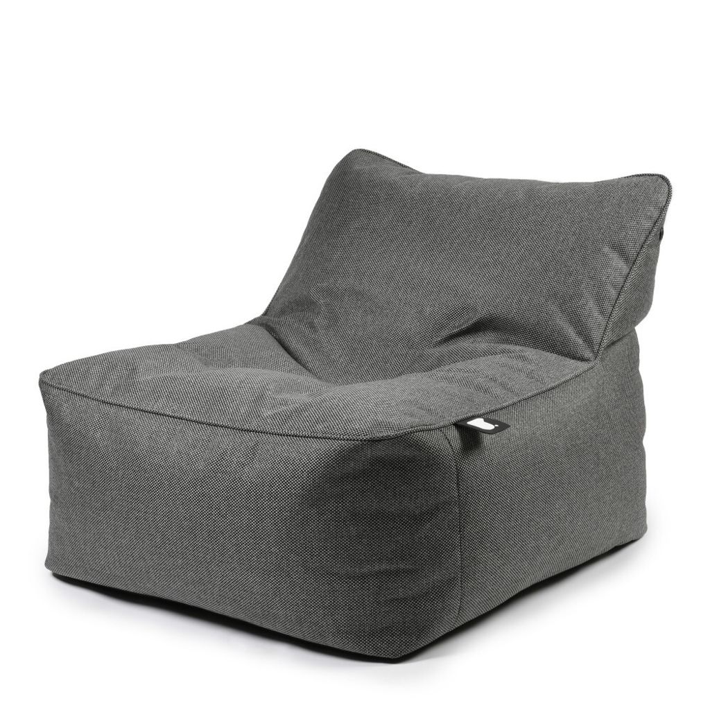 Extreme Lounging - b-chair - Sitzsack für Erwachsene - Indoor und Outdoor - UV- und wasserbeständig - 80x75x66cm - anthrazit