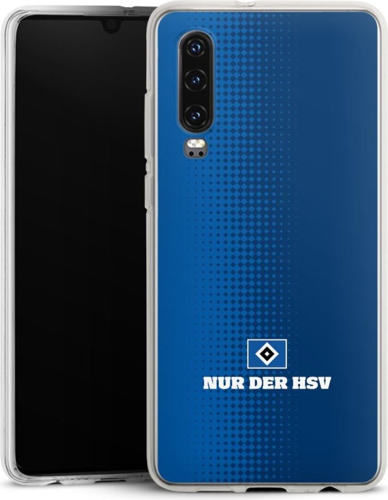 DeinDesign Handyhülle für Huawei P30 Silikon Hülle Case Smartphone Schutzhülle HSV Logo Offizielles Lizenzprodukt