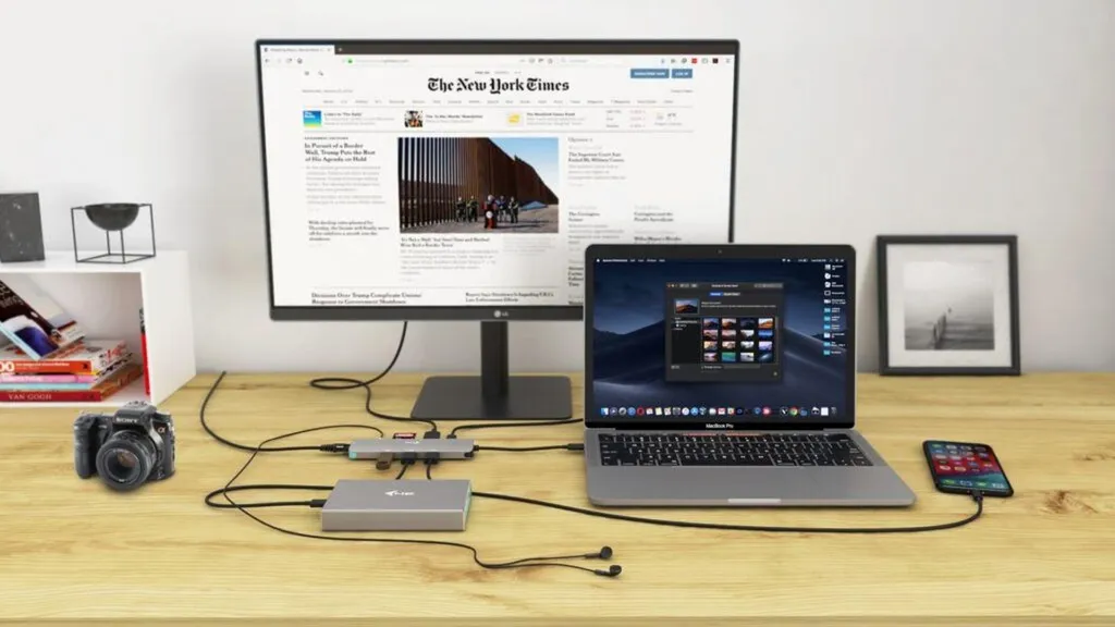 Hub USB-C HDMI 4K LAN : Solution Charge 100W pour Manque de Ports PC - 7