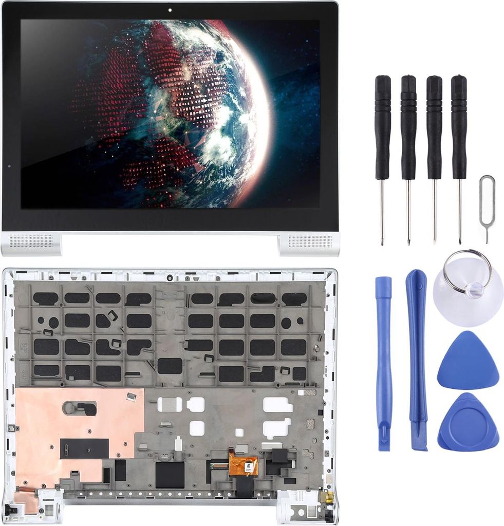 Für Lenovo Yoga Tablet 2 Pro 1371F Full Display Komplett LCD Ersatz Reparatur