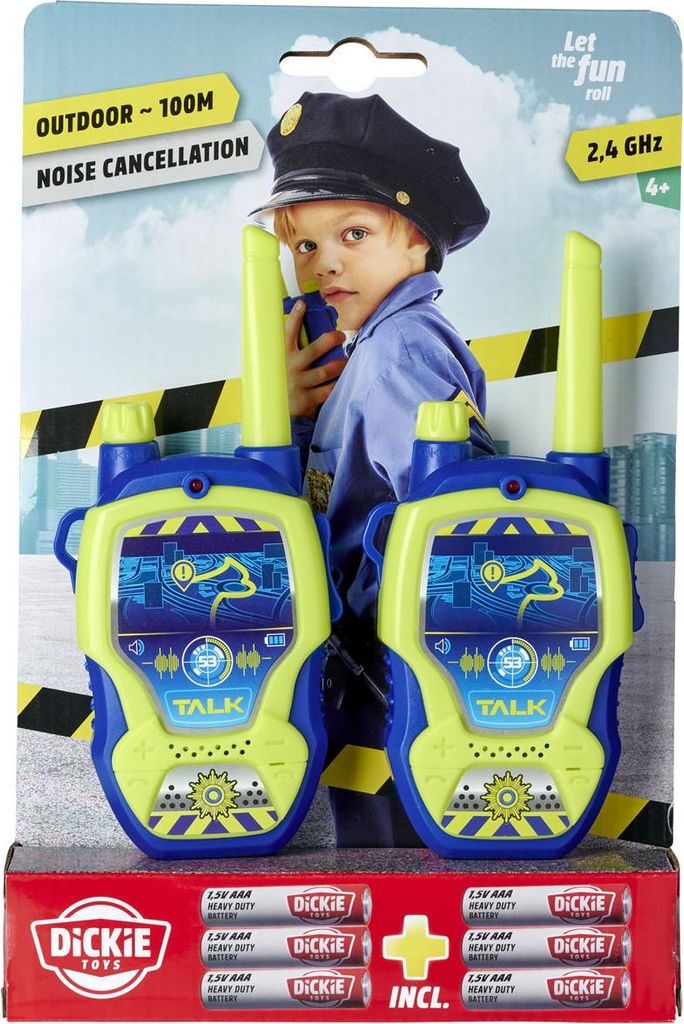 Dickie Toys Walkie Talkie Police