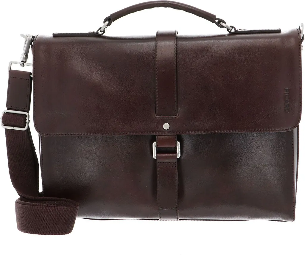 Sac de travail homme PICARD Buddy marron - Mallette cuir pour bureau