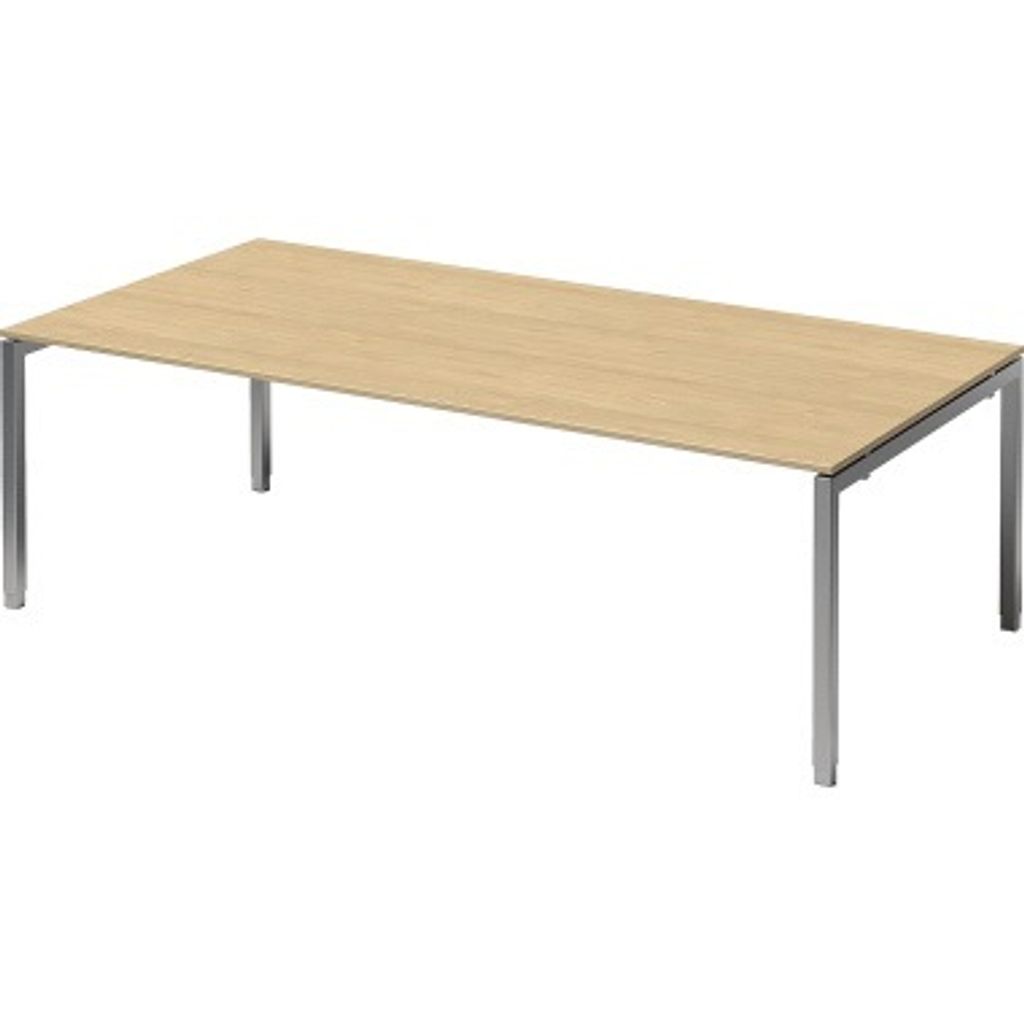 BISLEY Konferenztisch Cito Maße: 240 x 65-85 x 120 cm (B x H x T) 3-Schicht-Spanplatte, melaminharz