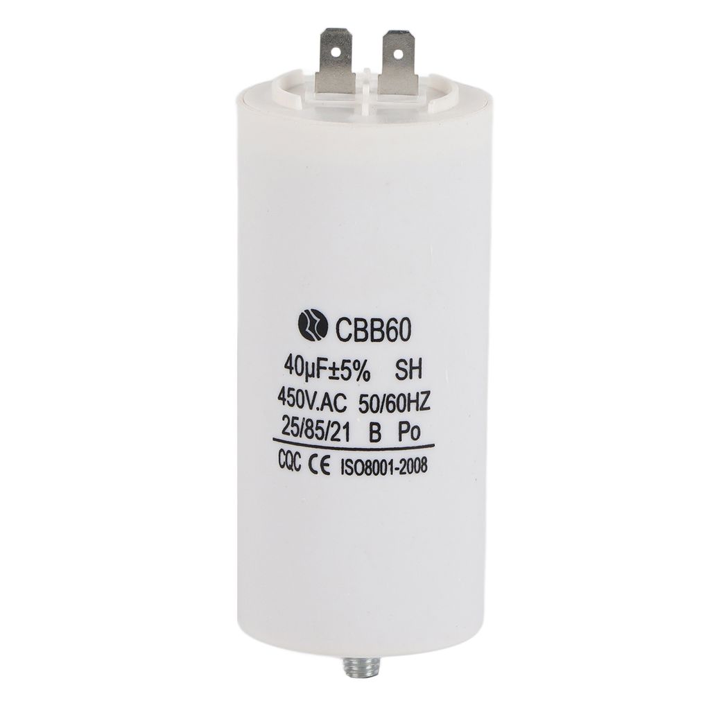CBB60 450V 40uf kondenzátor vodného čerpadla pre práčku Obrázok produktu 