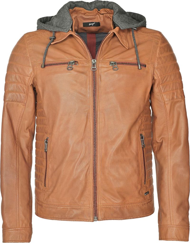 Maze Lederjacke 42021310 Herren cognac M