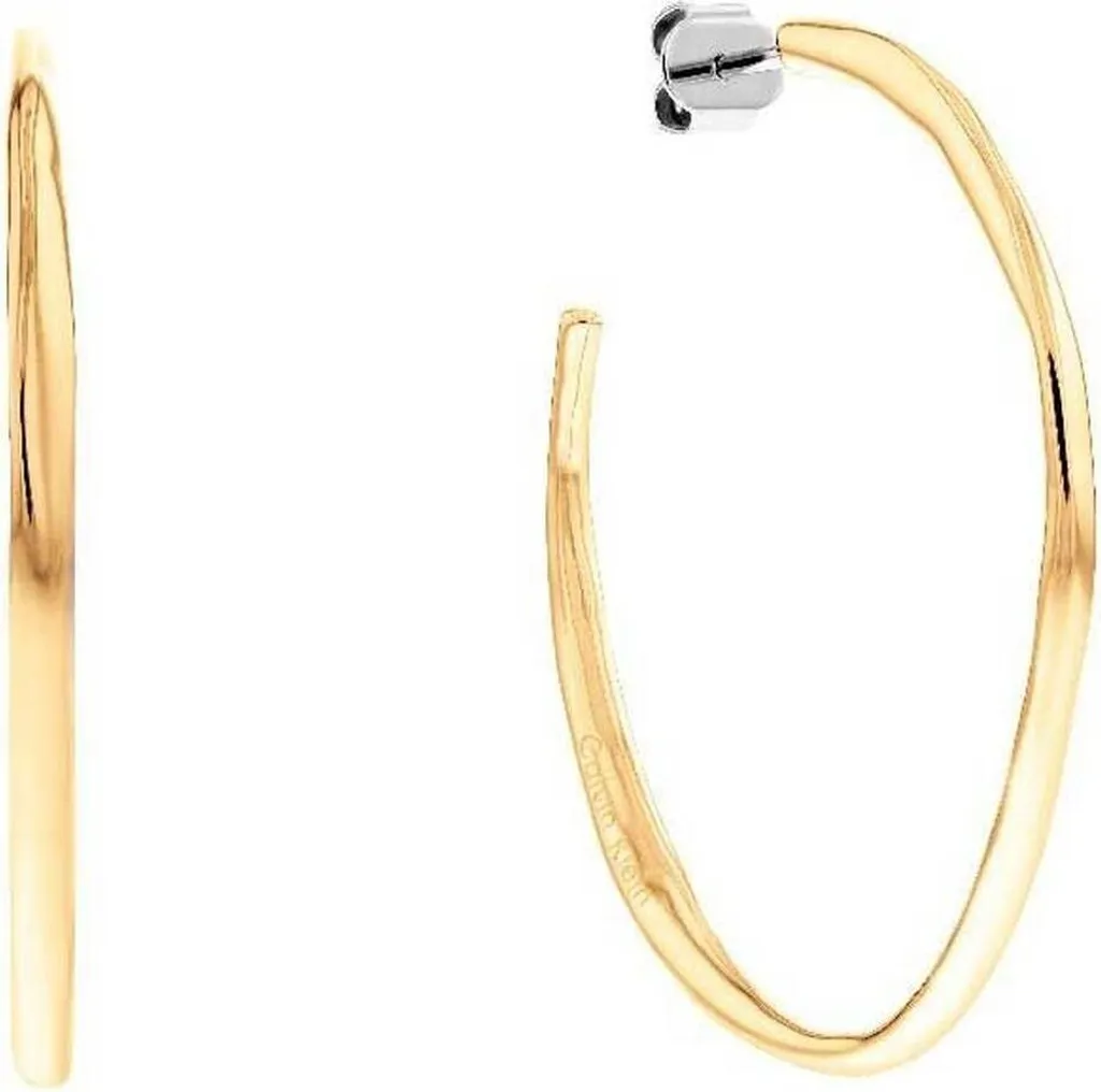 Pendants d'oreilles Calvin Klein 35000115 en acier poli hypoallergénique