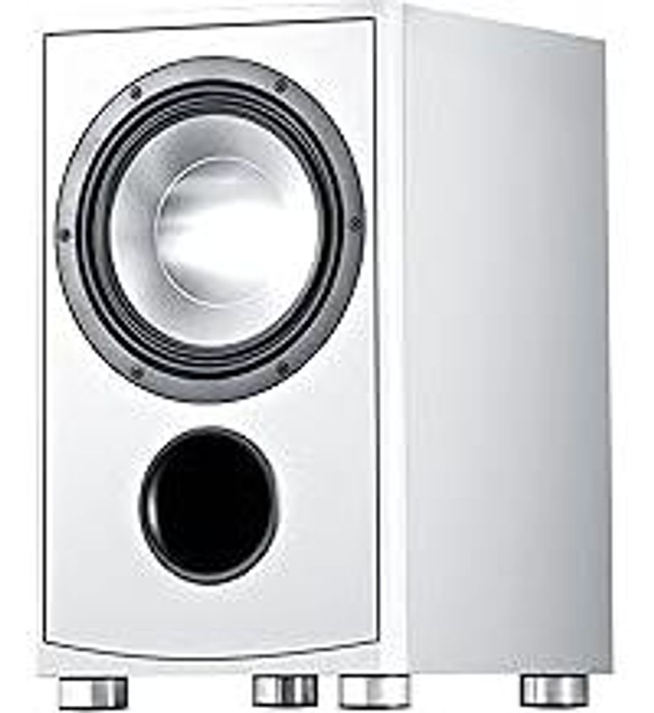 Canton AS 85.3 SC Leistungsstarke Aktiv-Subwoofer (200/280W) weiß