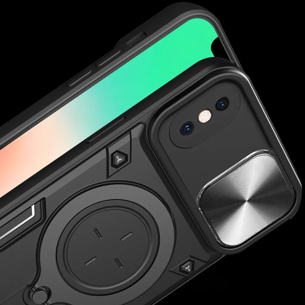 Custodia iPhone X / XS Argento Robusta: Ideale contro le Cadute - 8