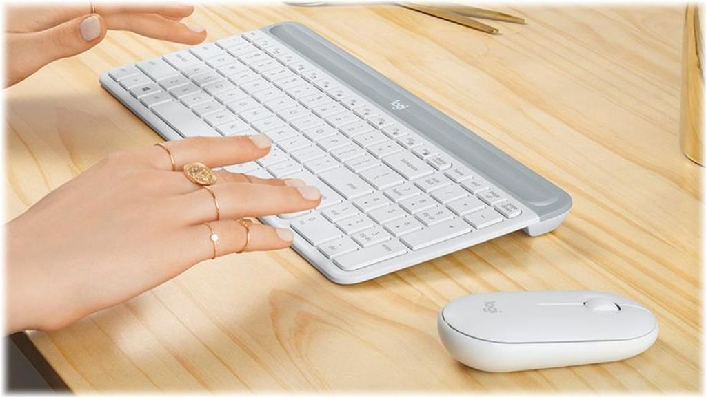 Logitech MK470 Tastatur RF Wireless QWERTY US International Image du produit 